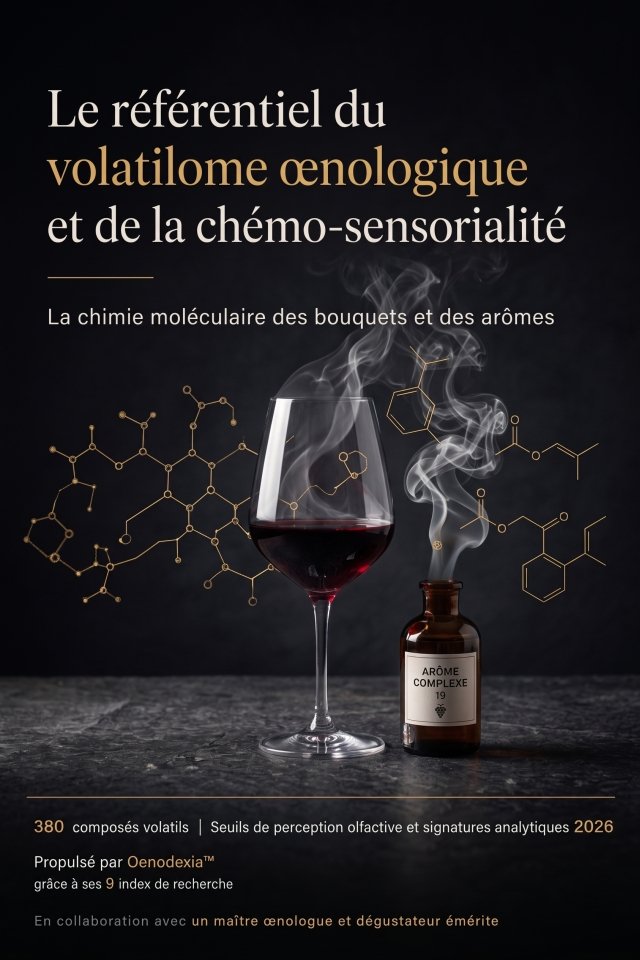 Le référentiel du volatilome œnologique et de la chémo-sensorialité